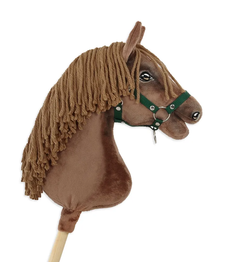 Hobby Horse Duży Koń Na Kiju Premium Ciemny Kasztan TUM-TUM