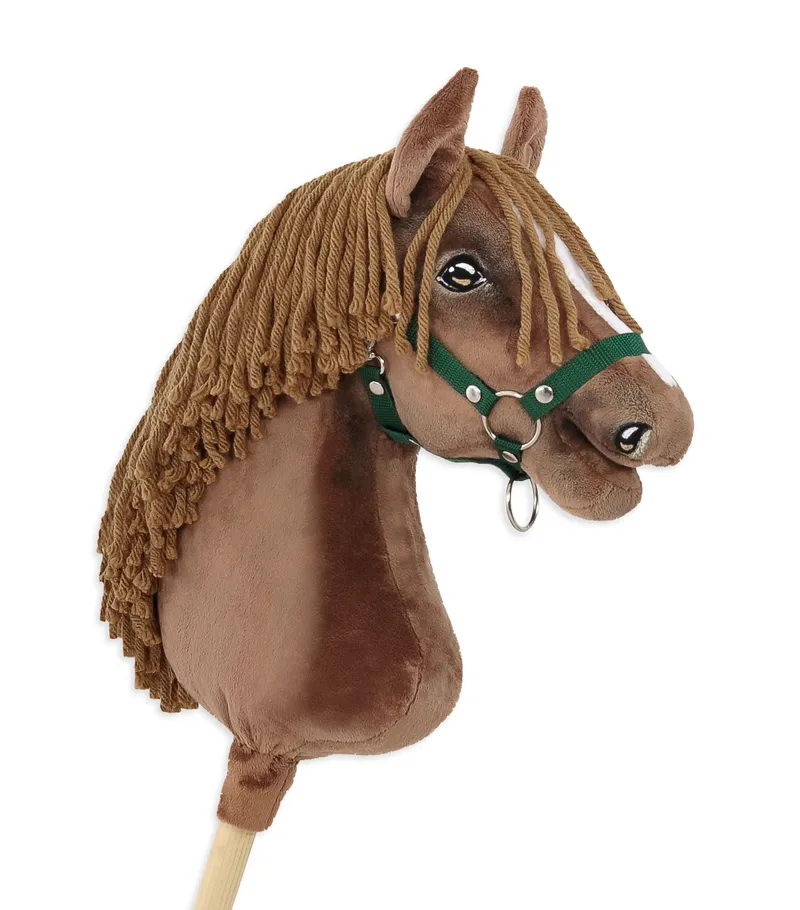 Hobby Horse Duży Koń Na Kiju Premium Ciemny Kasztan TUM-TUM