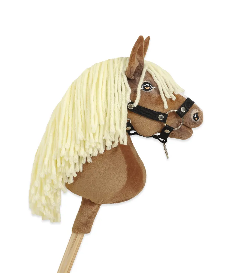 Hobby Horse Średni Koń Na Kiju Premium Jasny Haflinger TUM-TUM - Beżowy