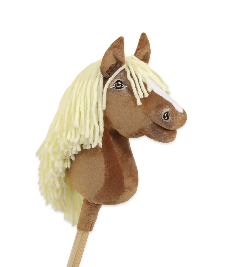 Hobby Horse Średni Koń Na Kiju Premium Jasny Haflinger TUM-TUM - Beżowy