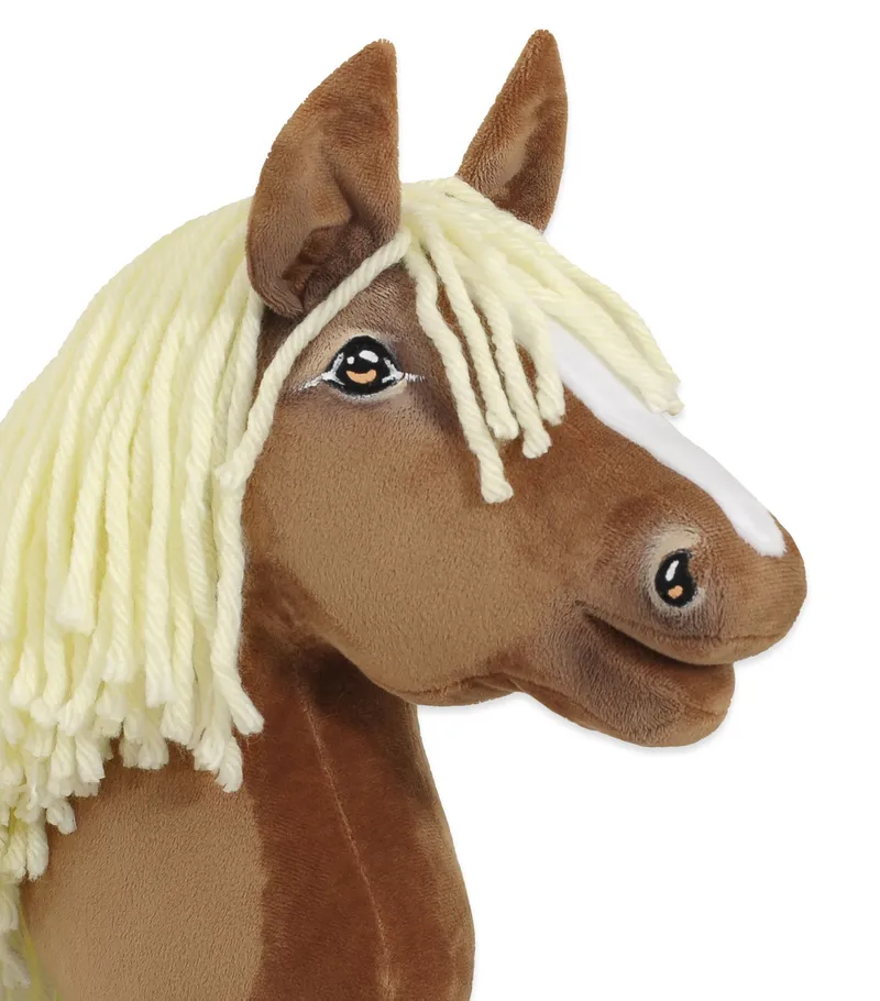 Hobby Horse Średni Koń Na Kiju Premium Jasny Haflinger TUM-TUM - Beżowy
