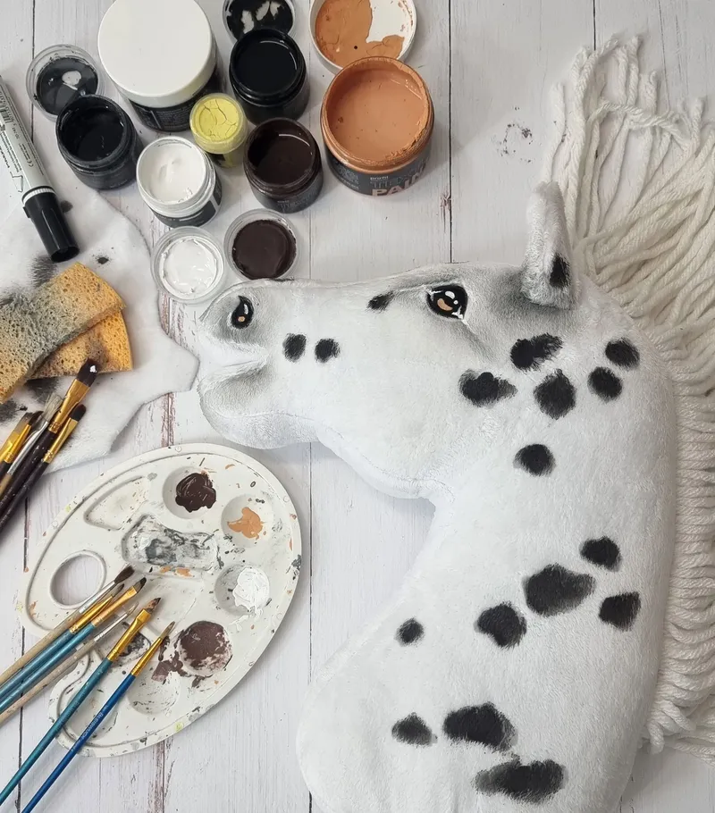 Hobby Horse Duży Koń Na Kiju Premium Tarantowaty TUM-TUM