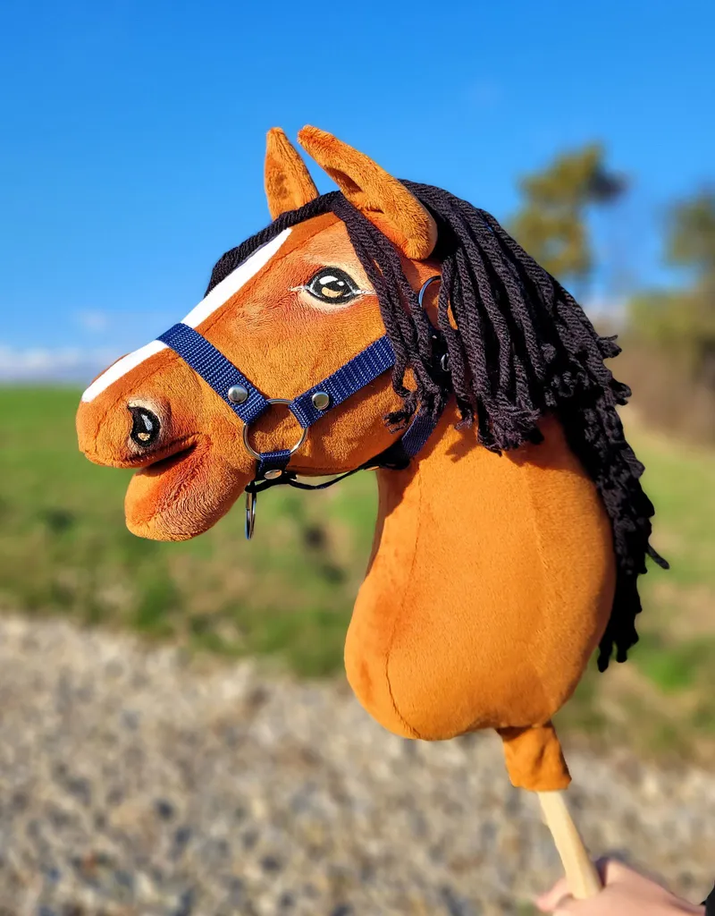 Hobby Horse Duży Koń Na Kiju Premium Jasnogniady II TUM-TUM