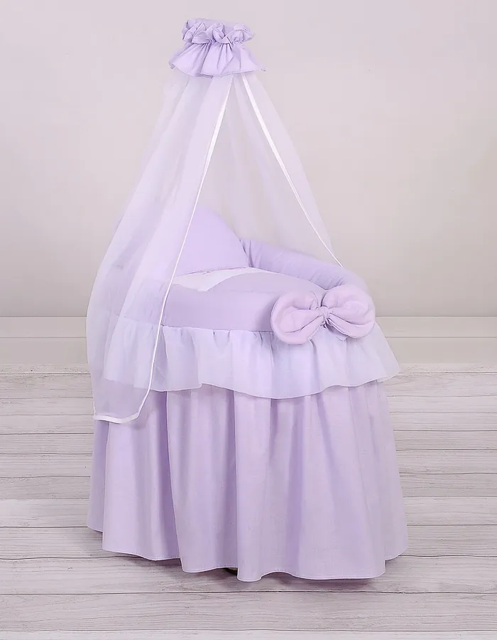 Wózek Dla Lalek Kosz Mojżesza Baldachimem Little Princess TUM-TUM