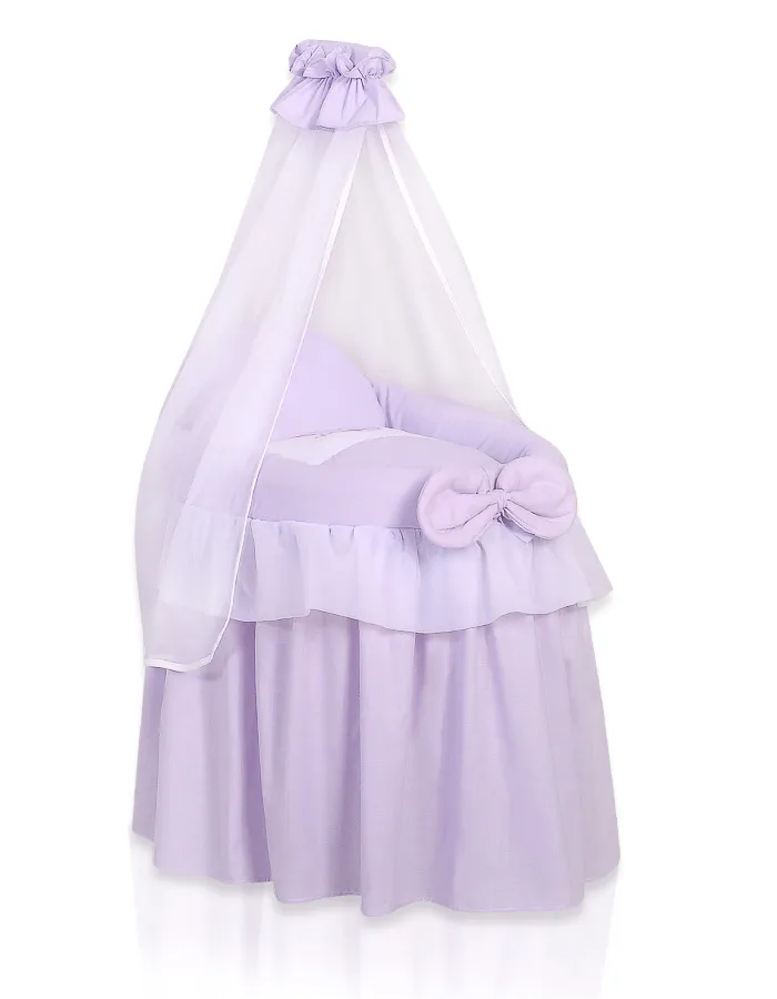 Wózek Dla Lalek Kosz Mojżesza Baldachimem Little Princess TUM-TUM
