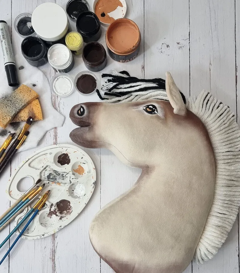 Hobby Horse Duży Koń Na Kiju Premium Fiord Fiordzki TUM-TUM