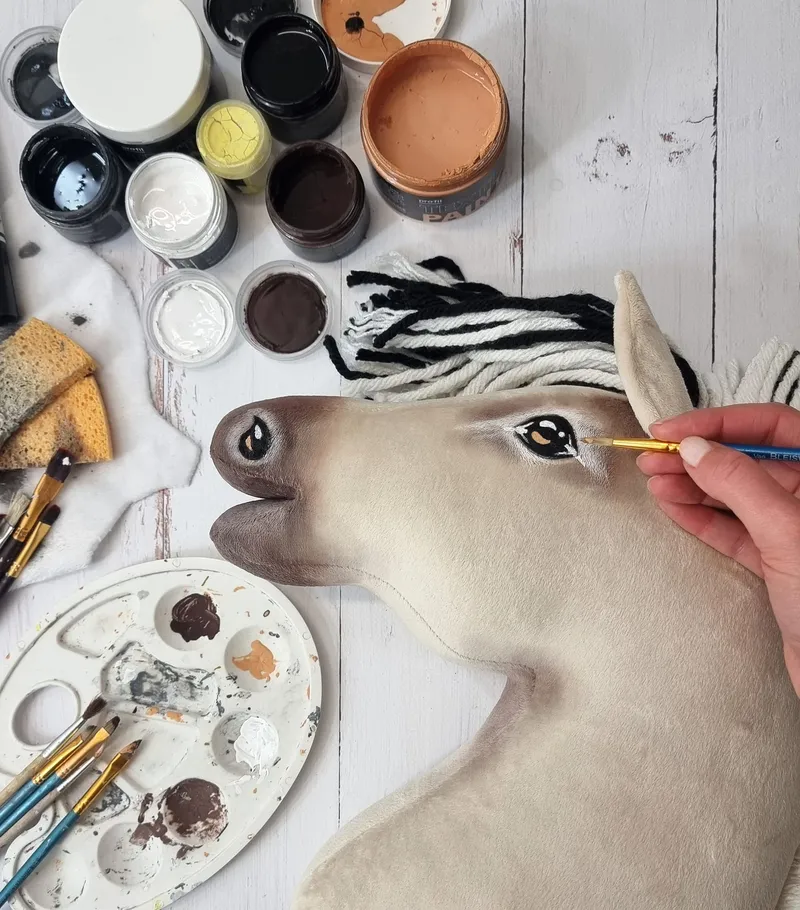 Hobby Horse Duży Koń Na Kiju Premium Fiord Fiordzki TUM-TUM