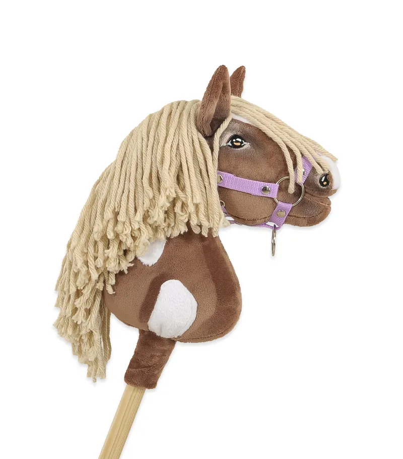 Hobby Horse Średni Koń Na Kiju Premium Western Gniady TUM-TUM - Beżowy