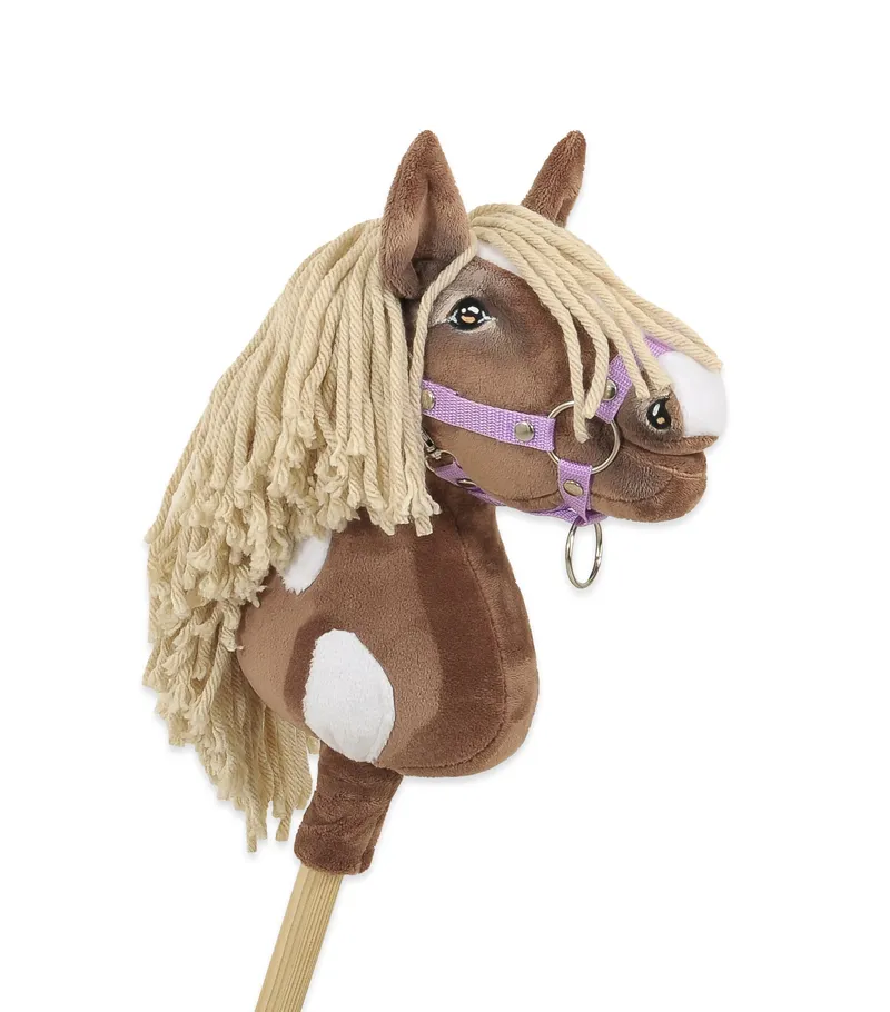 Hobby Horse Średni Koń Na Kiju Premium Western Gniady TUM-TUM - Beżowy