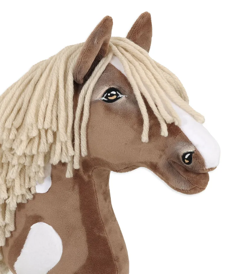 Hobby Horse Duży Koń Na Kiju Premium Western III Gniady Jasną TUM-TUM