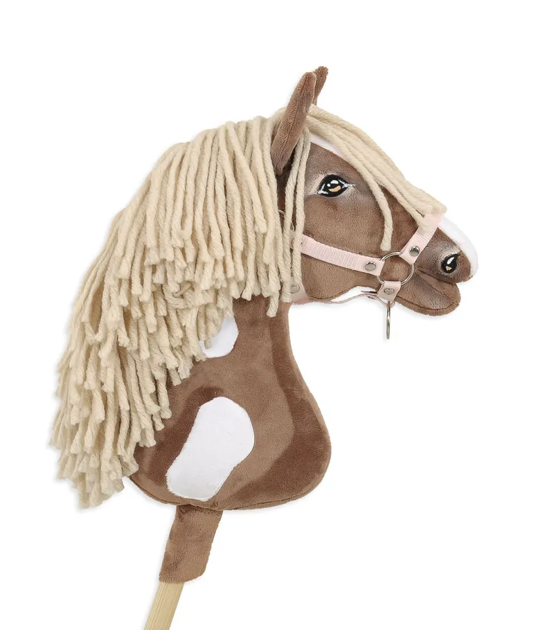 Hobby Horse Duży Koń Na Kiju Premium Western III Gniady Jasną TUM-TUM