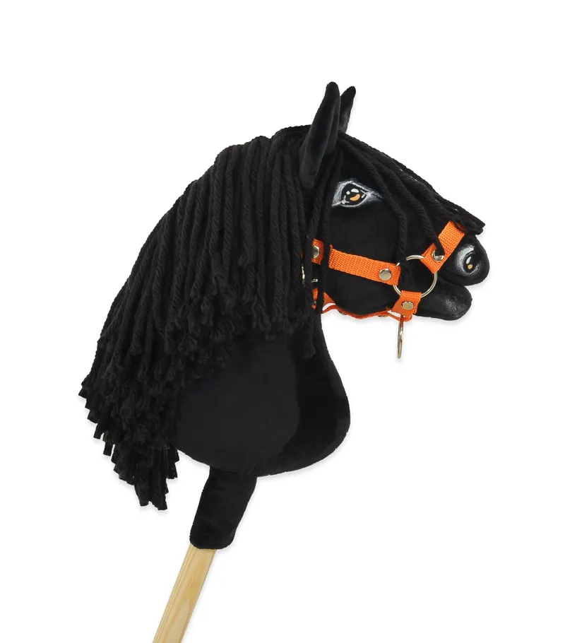Hobby Horse Średni Koń Na Kiju Premium Kary TUM-TUM - Czarny