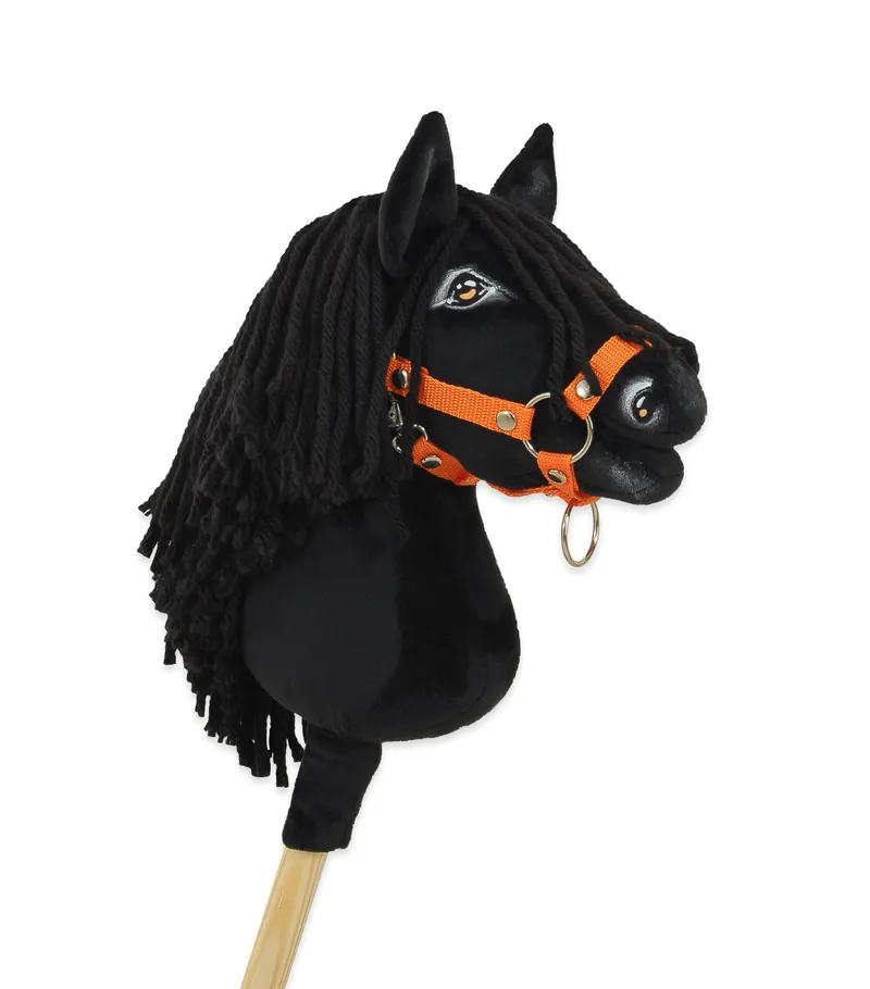 Hobby Horse Średni Koń Na Kiju Premium Kary TUM-TUM - Czarny