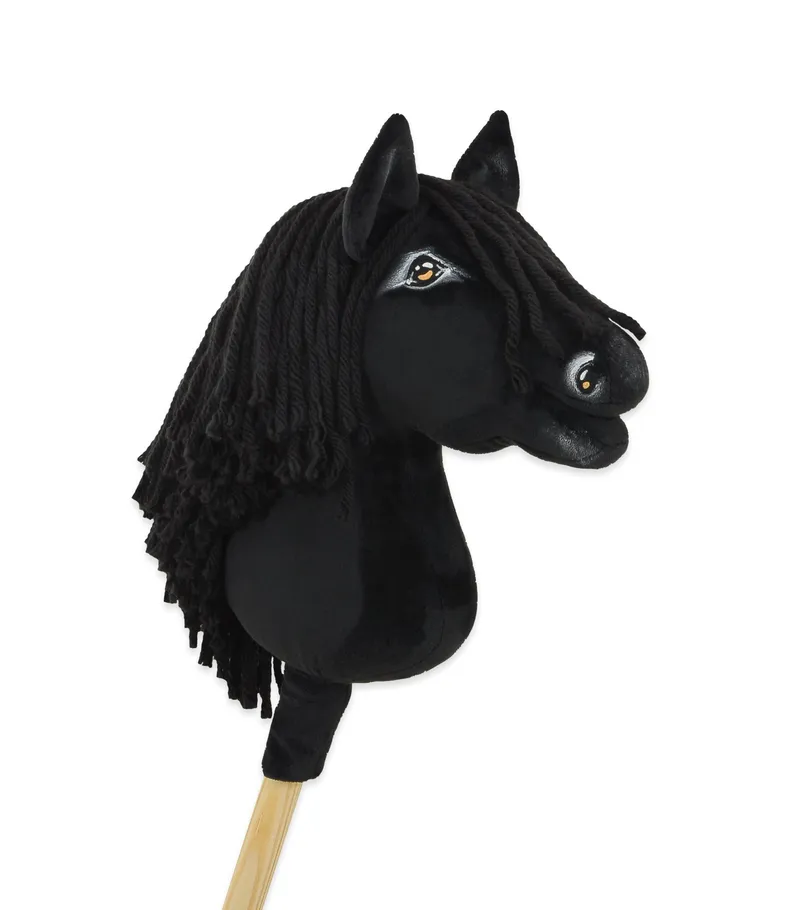 Hobby Horse Średni Koń Na Kiju Premium Kary TUM-TUM - Czarny