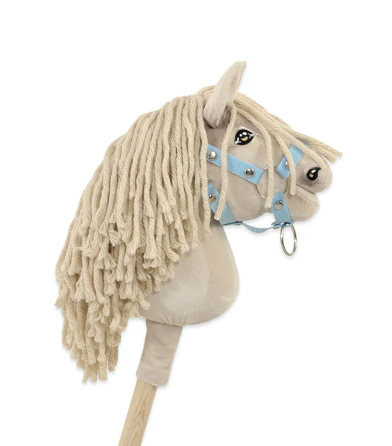 Hobby Horse Mały Koń Na Kiju Premium Cremello TUM-TUM - Kremowy