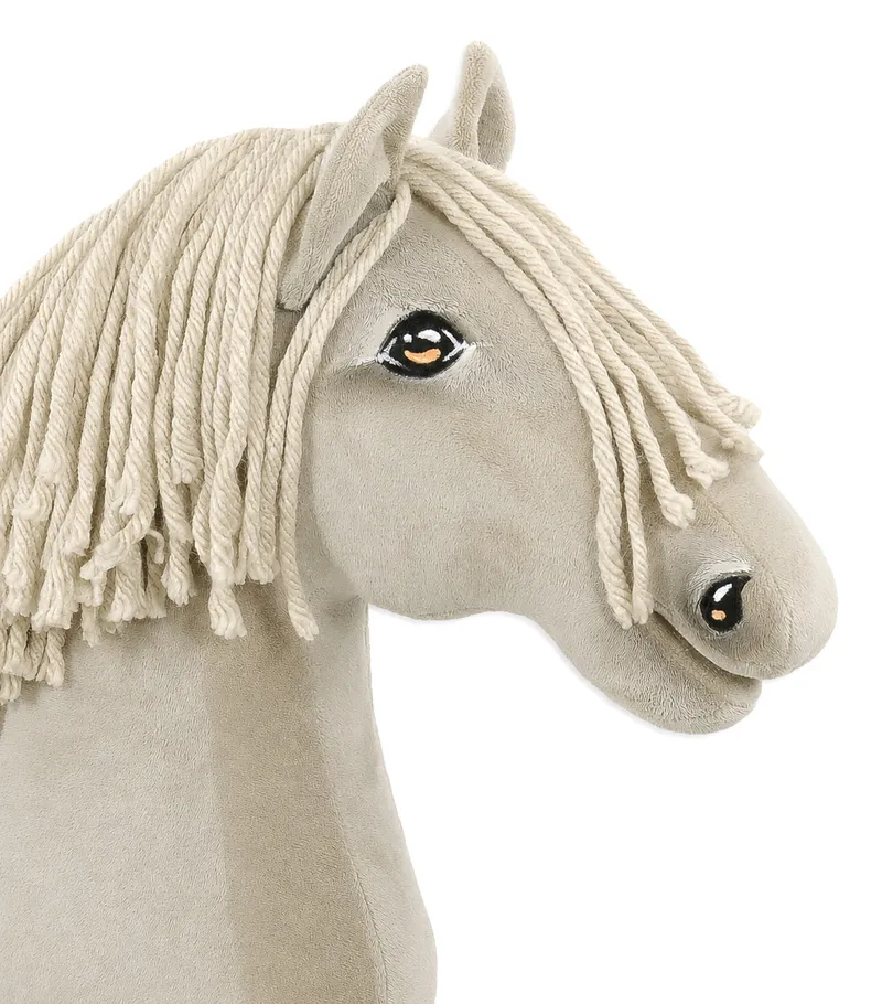 Hobby Horse Duży Koń Na Kiju Premium Cremello TUM-TUM