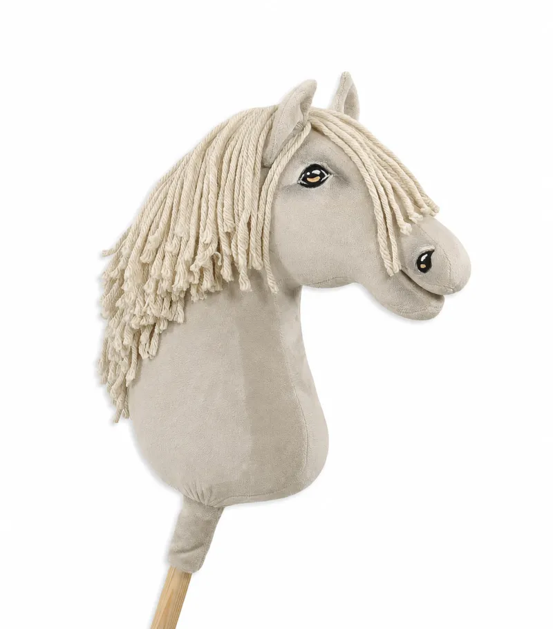 Hobby Horse Duży Koń Na Kiju Premium Cremello TUM-TUM