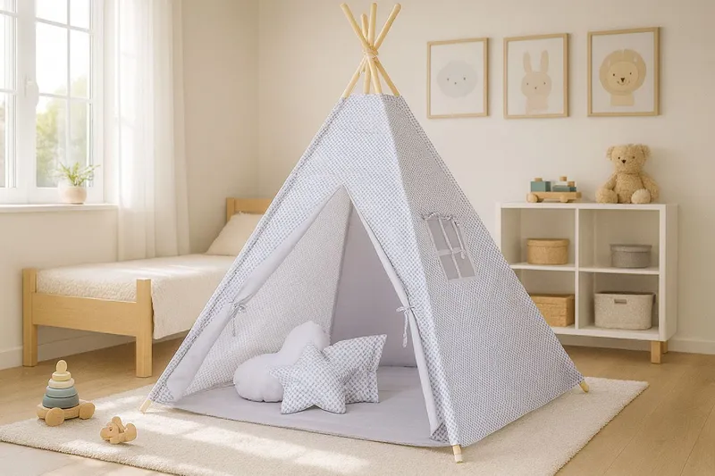Namiot Dla Dzieci Tipi Dzieci+ Zawieszki Pióra Mini- Rozeta TUM-TUM