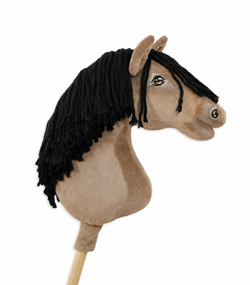 Hobby Horse Duży Koń Na Kiju Premium Maść Jelenia TUM-TUM