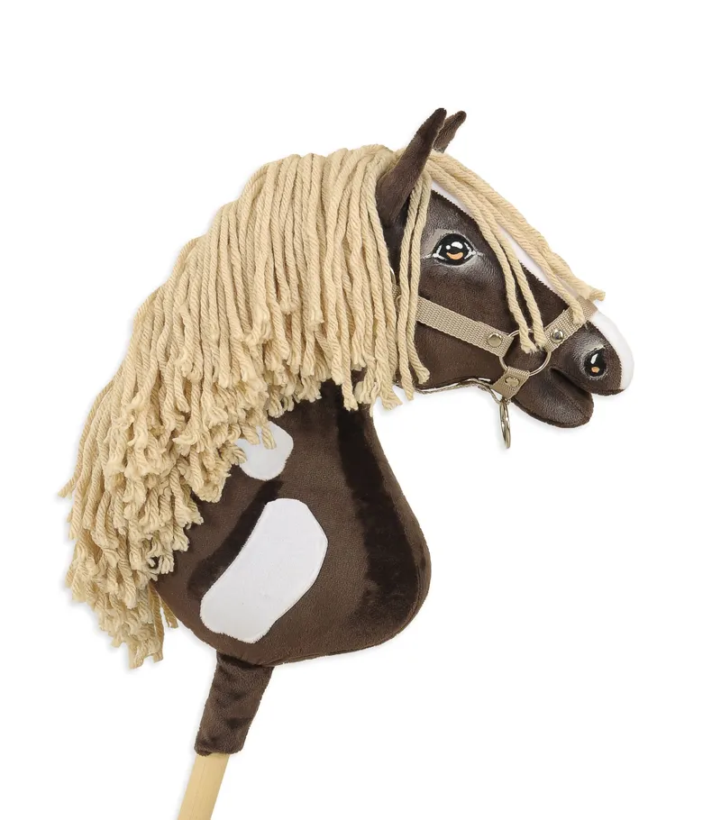 Hobby Horse Duży Koń Na Kiju Premium Western IV Ciemnogniady TUM-TUM