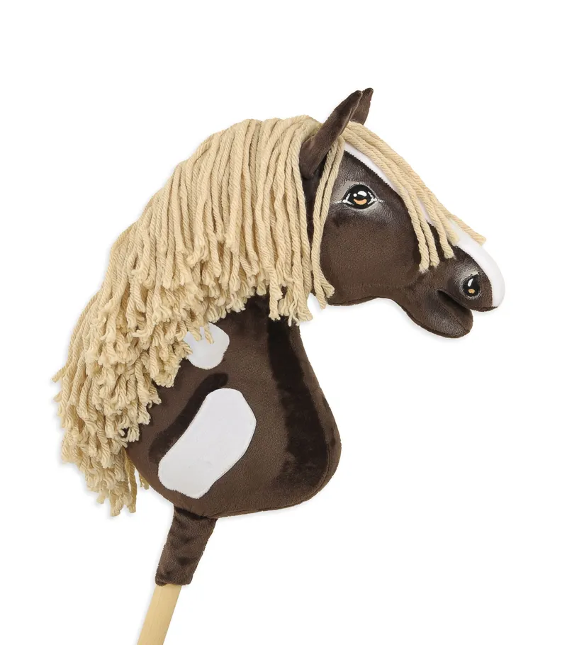 Hobby Horse Duży Koń Na Kiju Premium Western IV Ciemnogniady TUM-TUM