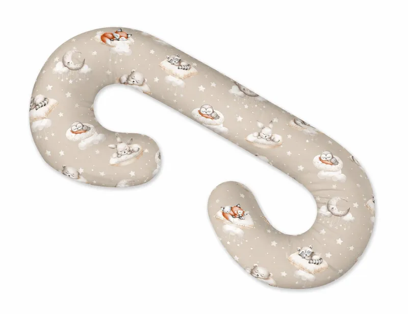 Bawełniana Poszewka Do Poduszki Ciążowej Typu Twinkle Woodland TUM-TUM