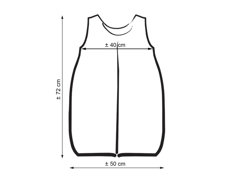 Śpiworek Dla Dzieci Bawełniany 6-12 Mcy Tog 2.5 Całoroczny Na TUM-TUM