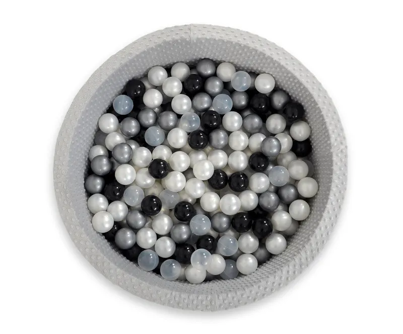 Plastikowe Piłeczki Do Suchego Basenu 50szt. TUM-TUM - Czarne