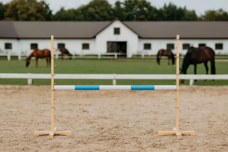Przeszkoda Skokowa Do Hobby Horse 120cm, Belka Jasnoniebieska TUM-TUM