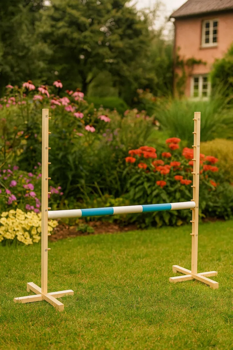 Przeszkoda Skokowa Do Hobby Horse 120cm, Belka Jasnoniebieska TUM-TUM