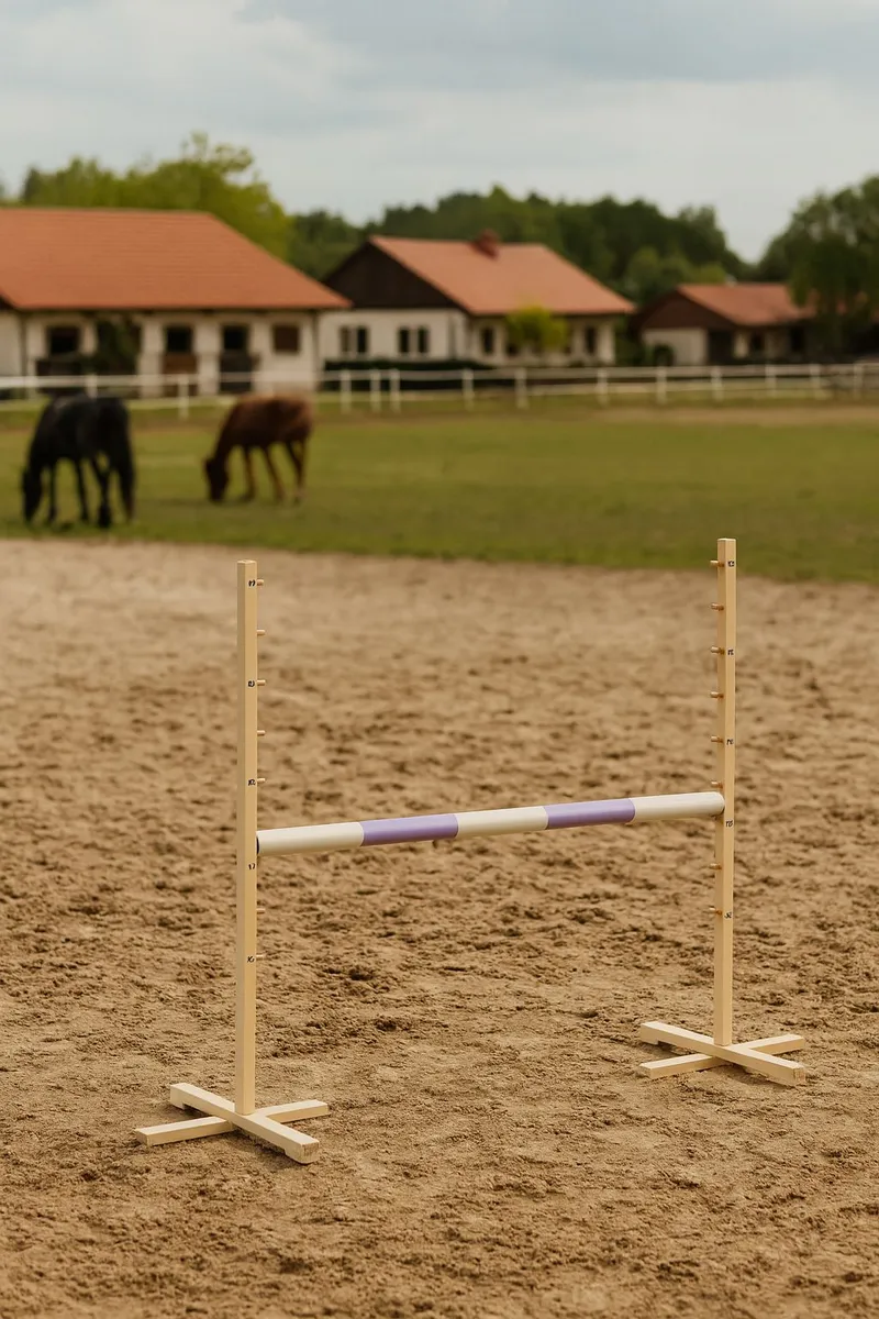 Belka Do Przeszkody Skakania Na Hobby Horse Jasny Fiolet 120 cm TUM-TUM