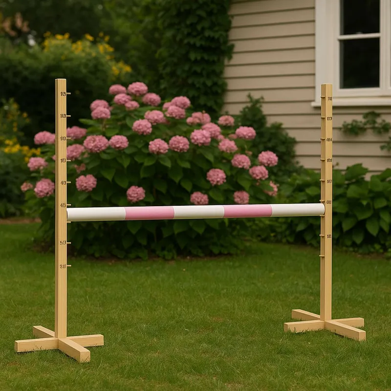Przeszkoda Skokowa Do Hobby Horse 120cm, Belka Jasny Róż TUM-TUM