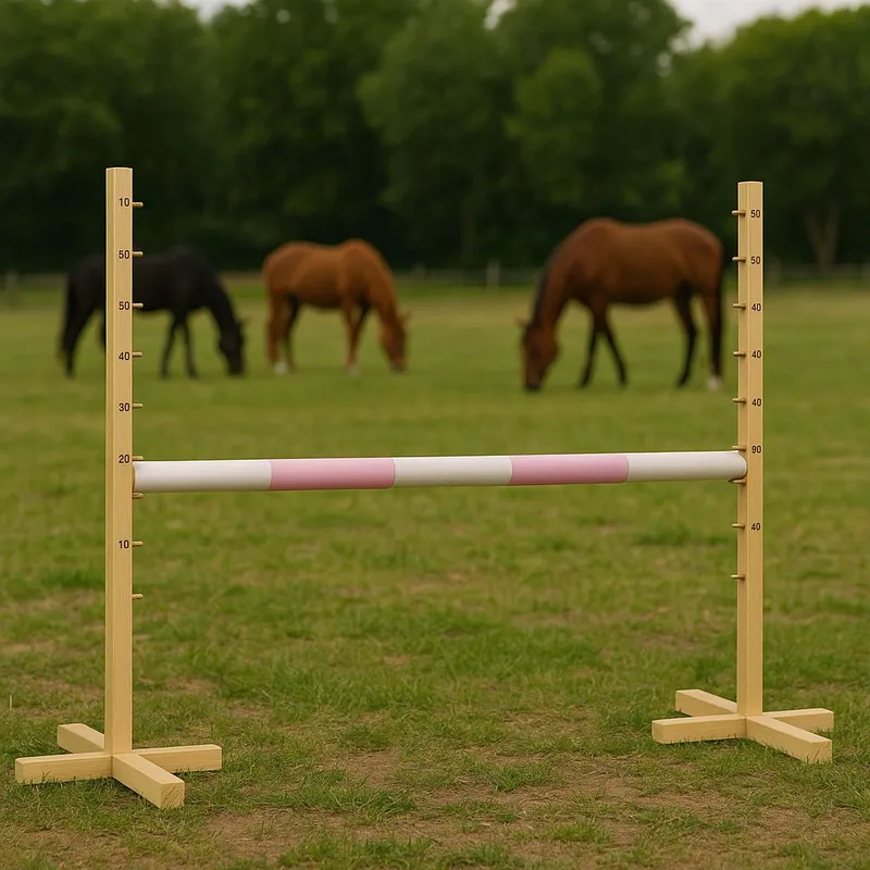 Przeszkoda Skokowa Do Hobby Horse 120cm, Belka Jasny Róż TUM-TUM