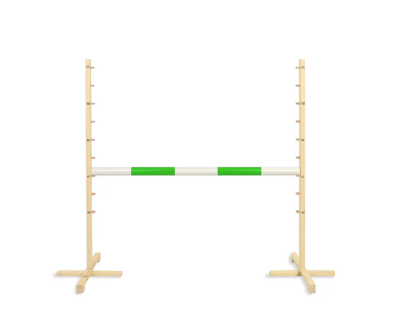 Przeszkoda Skokowa Do Hobby Horse 120cm, Belka TUM-TUM - Zielona