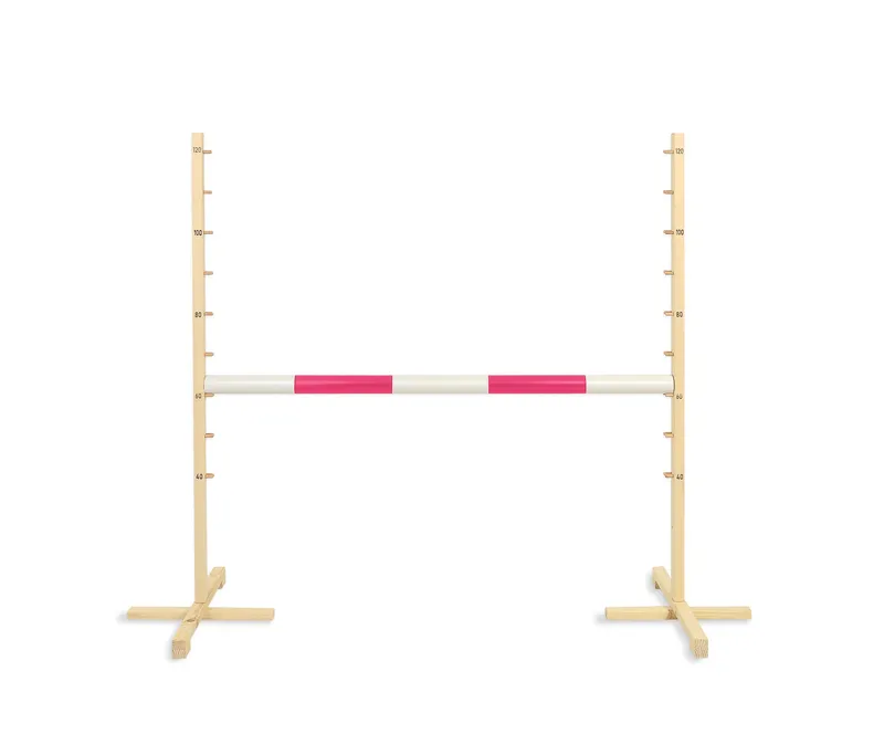Przeszkoda Skokowa Do Hobby Horse 120cm, Belka TUM-TUM - Różowa