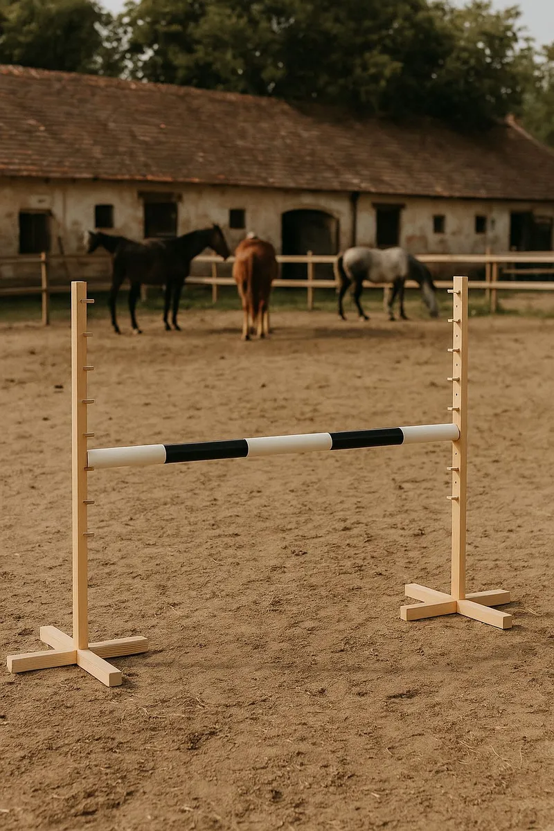 Belka Do Przeszkody Skakania Na Hobby Horse 120 cm TUM-TUM - Czarna