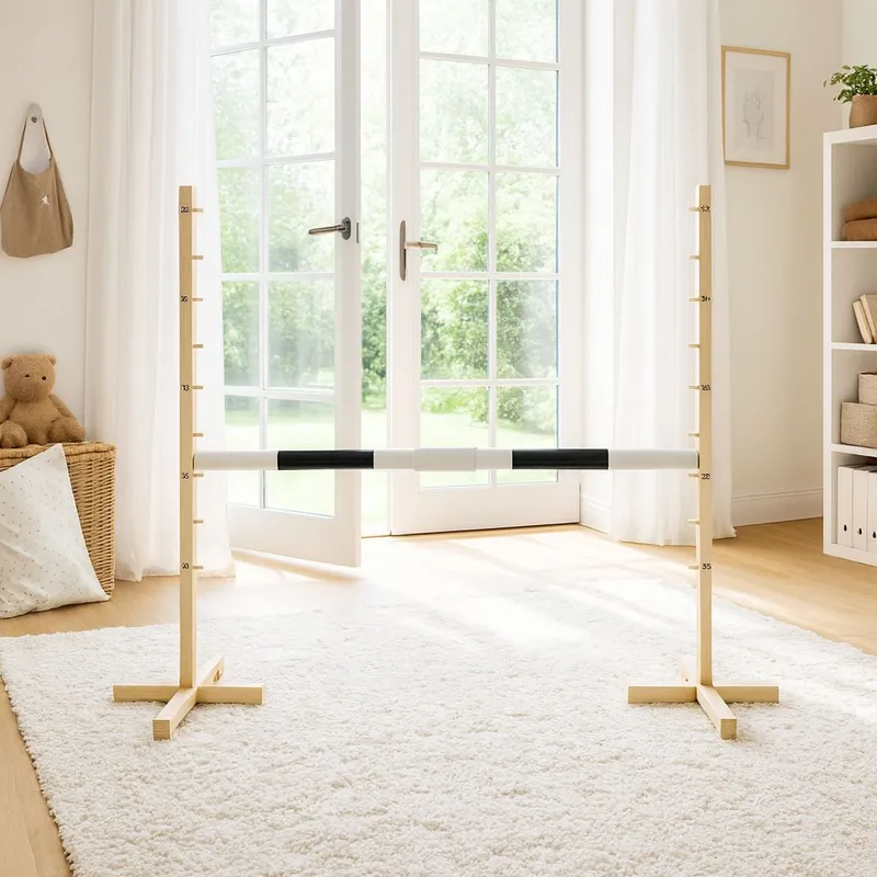 Przeszkoda Skokowa Do Hobby Horse 160cm, H-120 cm, Belka TUM-TUM - Czarna