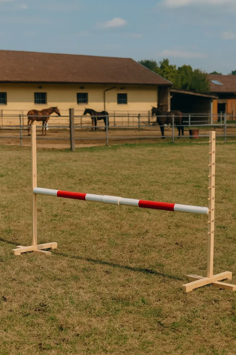 Przeszkoda Skokowa Do Hobby Horse 160cm, H-120 cm, Belka TUM-TUM