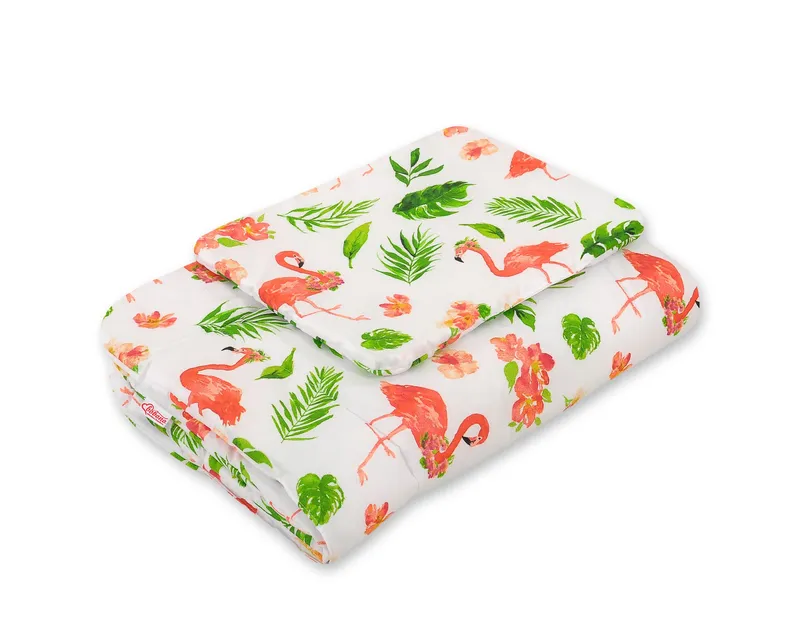 Komplet Pościeli Dla Niemowląt Wypełnieniem 2-CZ 75x100cm TUM-TUM