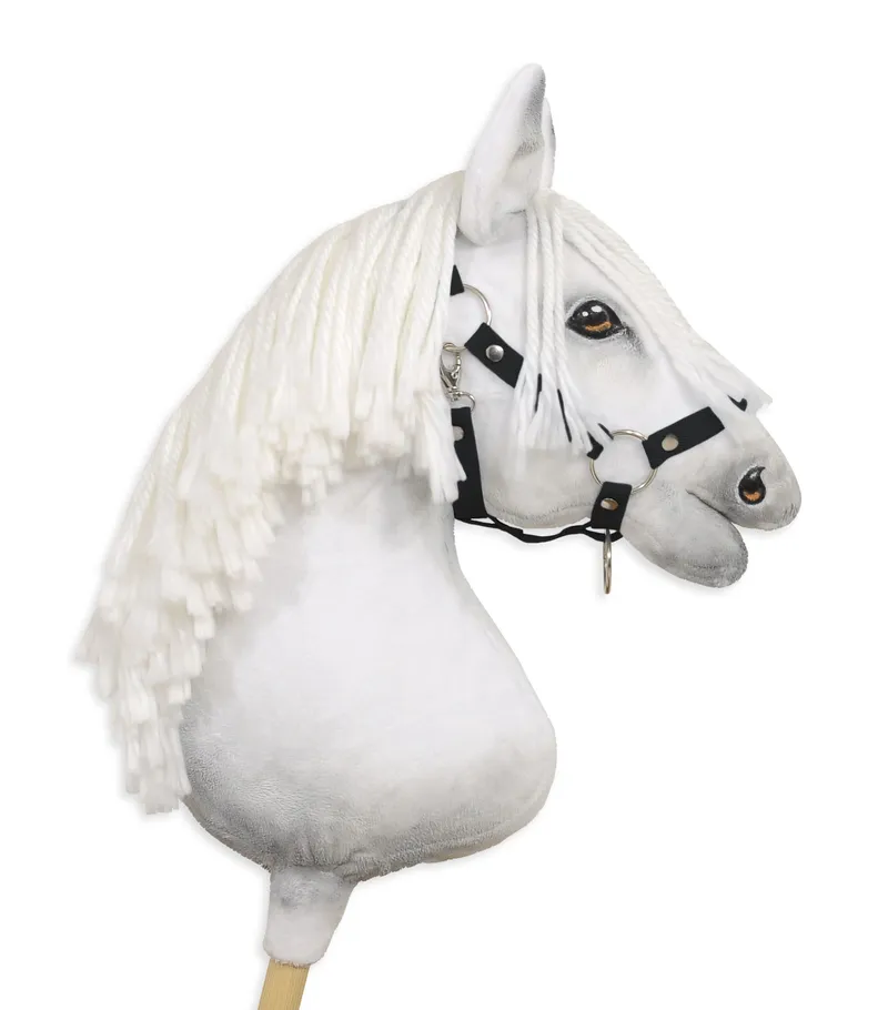 Kantar Regulowany Dla Konia Hobby Horse TUM-TUM - Czarny