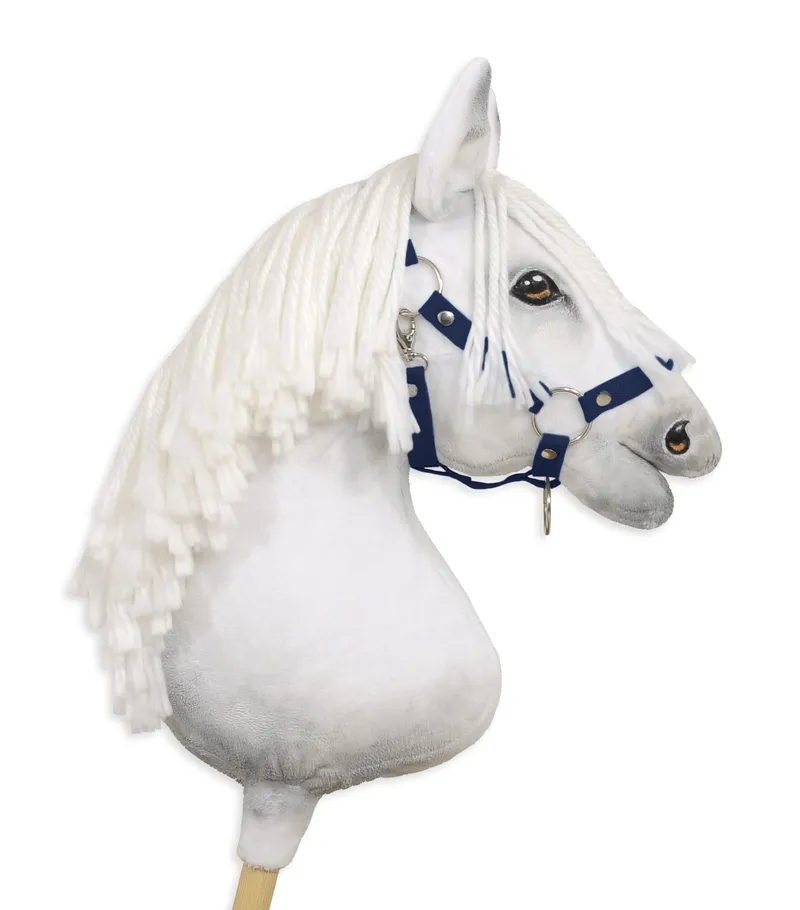 Kantar Regulowany Dla Konia Hobby Horse TUM-TUM - Granatowy