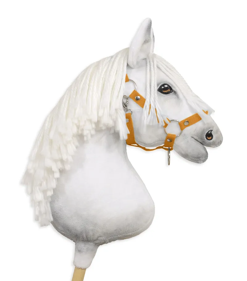 Kantar Regulowany Dla Konia Hobby Horse Musztardowy TUM-TUM