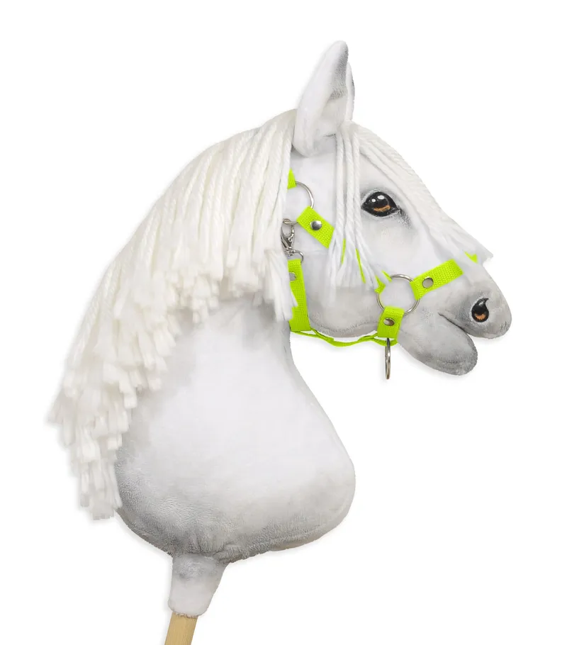 Kantar Regulowany Dla Konia Hobby Horse Neon Green TUM-TUM