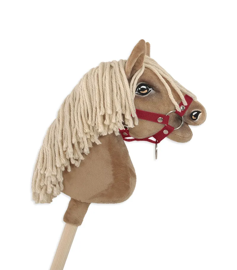 Kantar Dla Konia Hobby Horse Uniwersalny Zapinany TUM-TUM - Bordowy