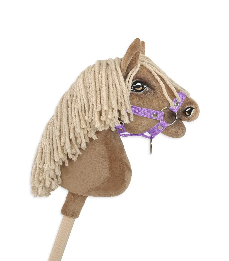 Kantar Dla Konia Hobby Horse Uniwersalny Zapinany TUM-TUM - Fioletowy