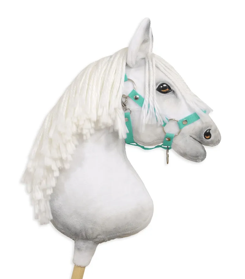 Kantar Regulowany Dla Konia Hobby Horse TUM-TUM - Miętowy