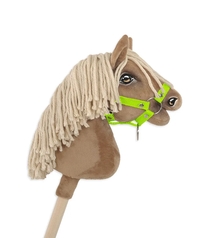 Kantar Dla Konia Hobby Horse Uniwersalny Zapinany Neon Green TUM-TUM