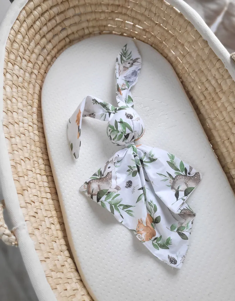 Miękka Przytulanka Doudou Kocyk Króliczek Bawełny Woodland Green TUM-TUM