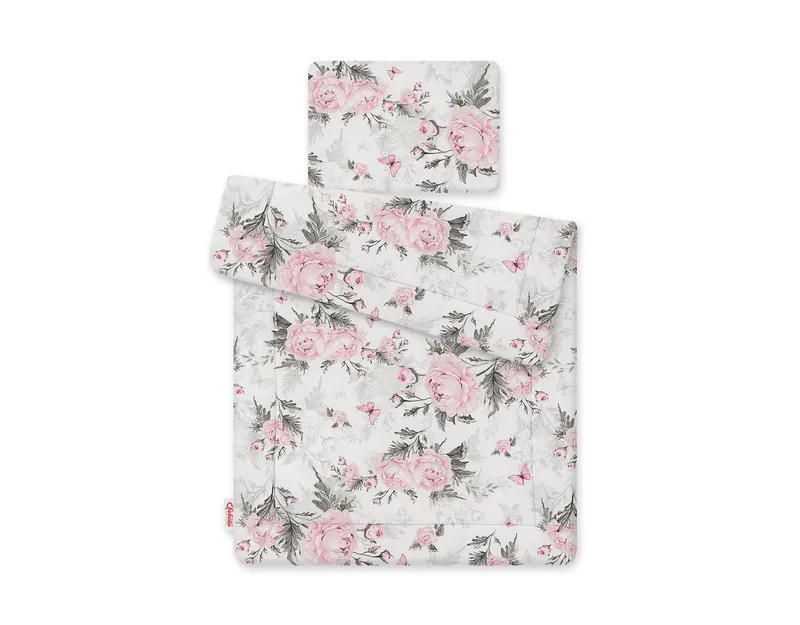 Komplet Pościeli Dla Niemowląt Wypełnieniem 2-CZ 75x100cm TUM-TUM