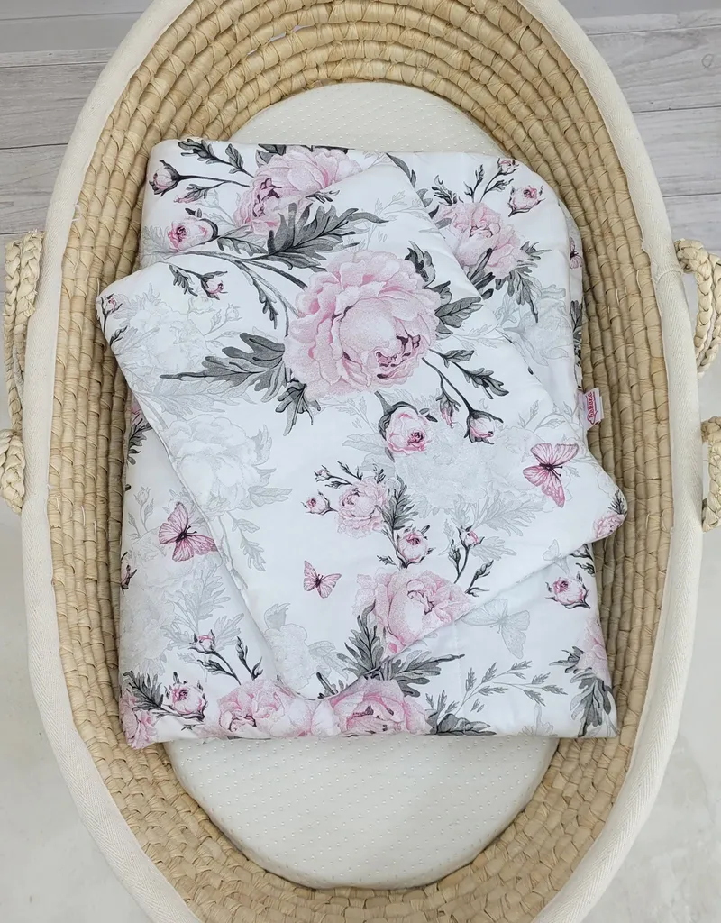 Komplet Pościeli Dla Niemowląt Wypełnieniem 2-CZ 75x100cm TUM-TUM